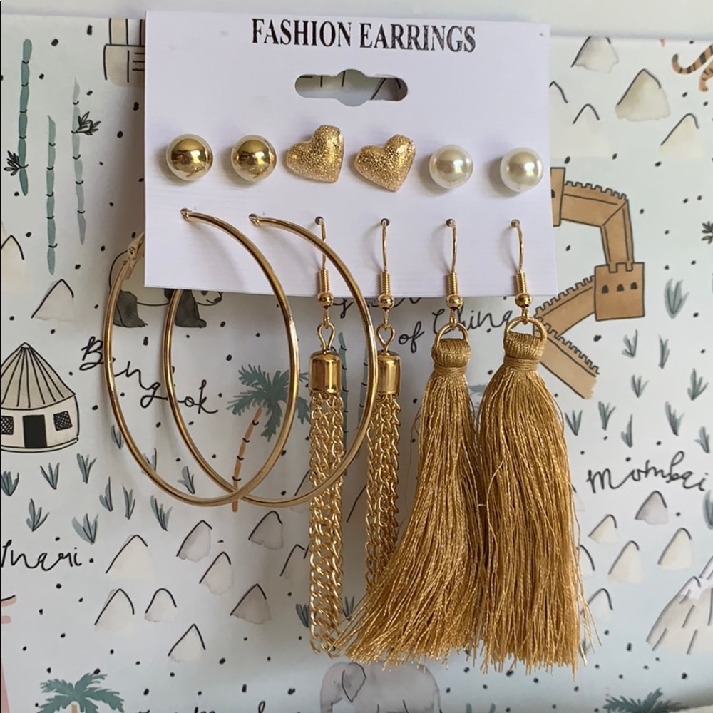 3/$25 🧡Set of 6 earrings🧡